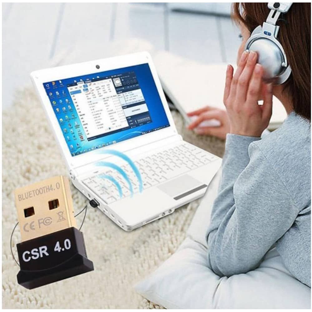Adaptador Transmisor Receptor Usb Bluetooth 4.0 Para Pc Notebook Inalambrico image number 5.0