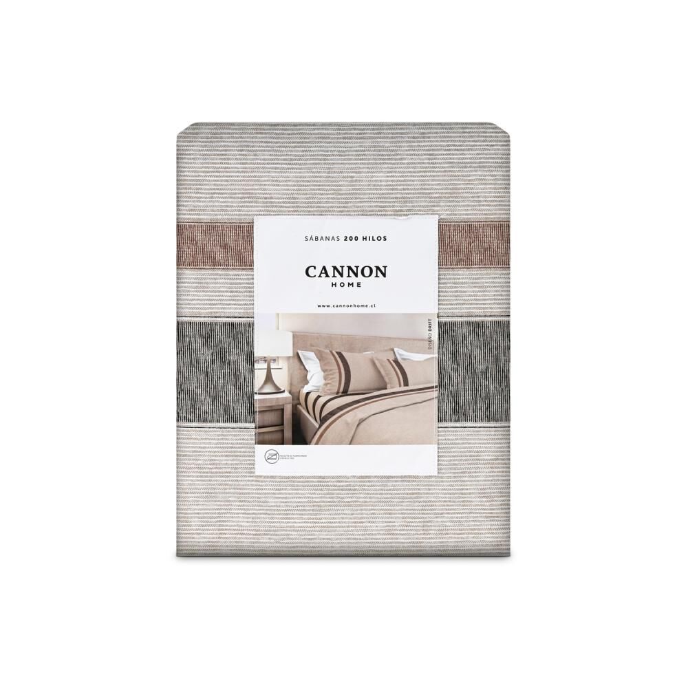 Juego De S&aacute;banas Cannon Drift / King / 200 Hilos image number 3.0