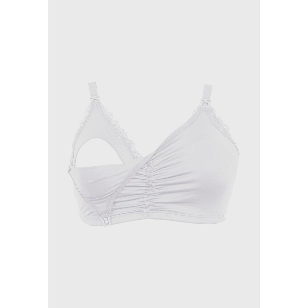 Sosten Lactancia Recogido Blanco 2rios image number 0.0