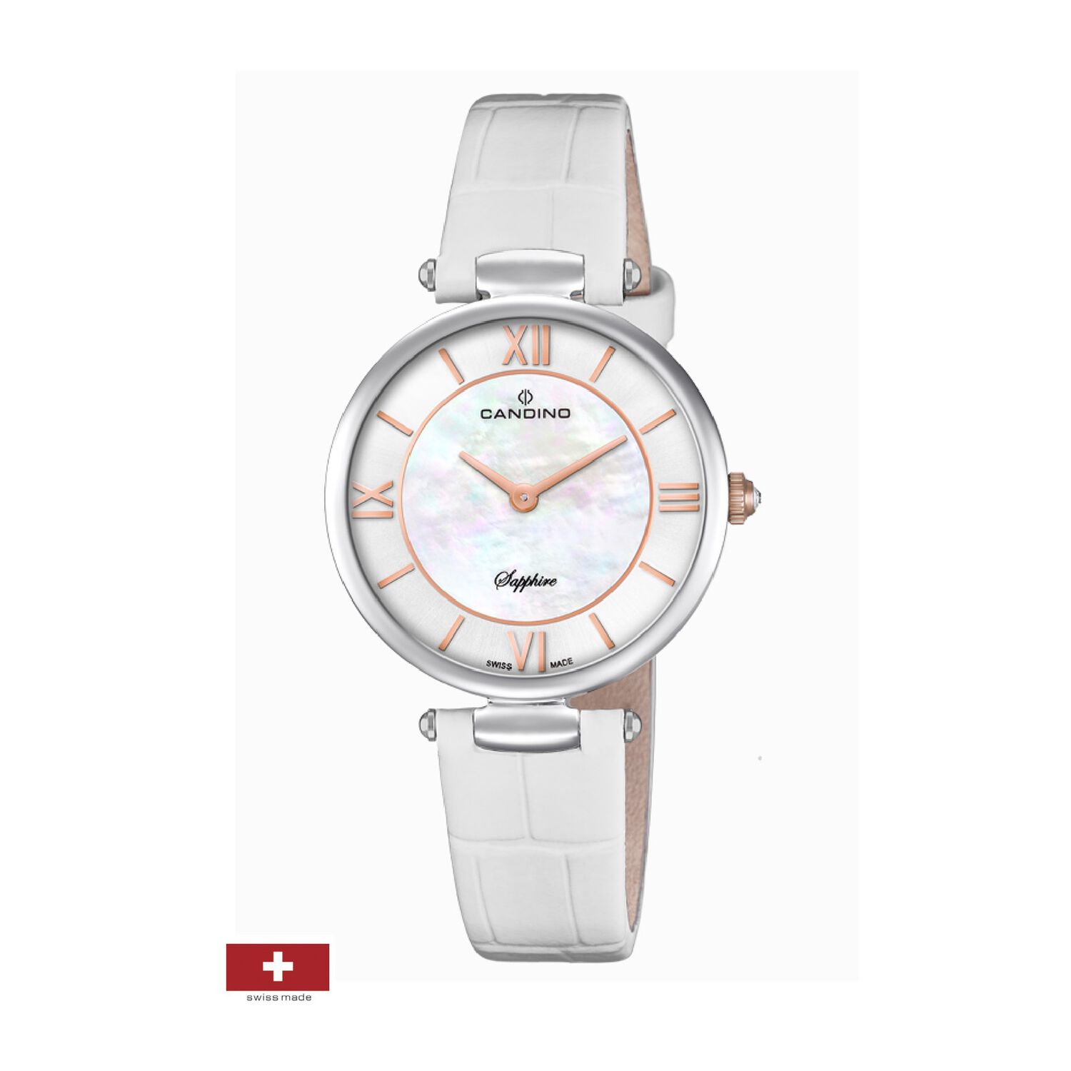 Reloj C4669/1 Candino Blanco Mujer Elegance Flair image number 0.0