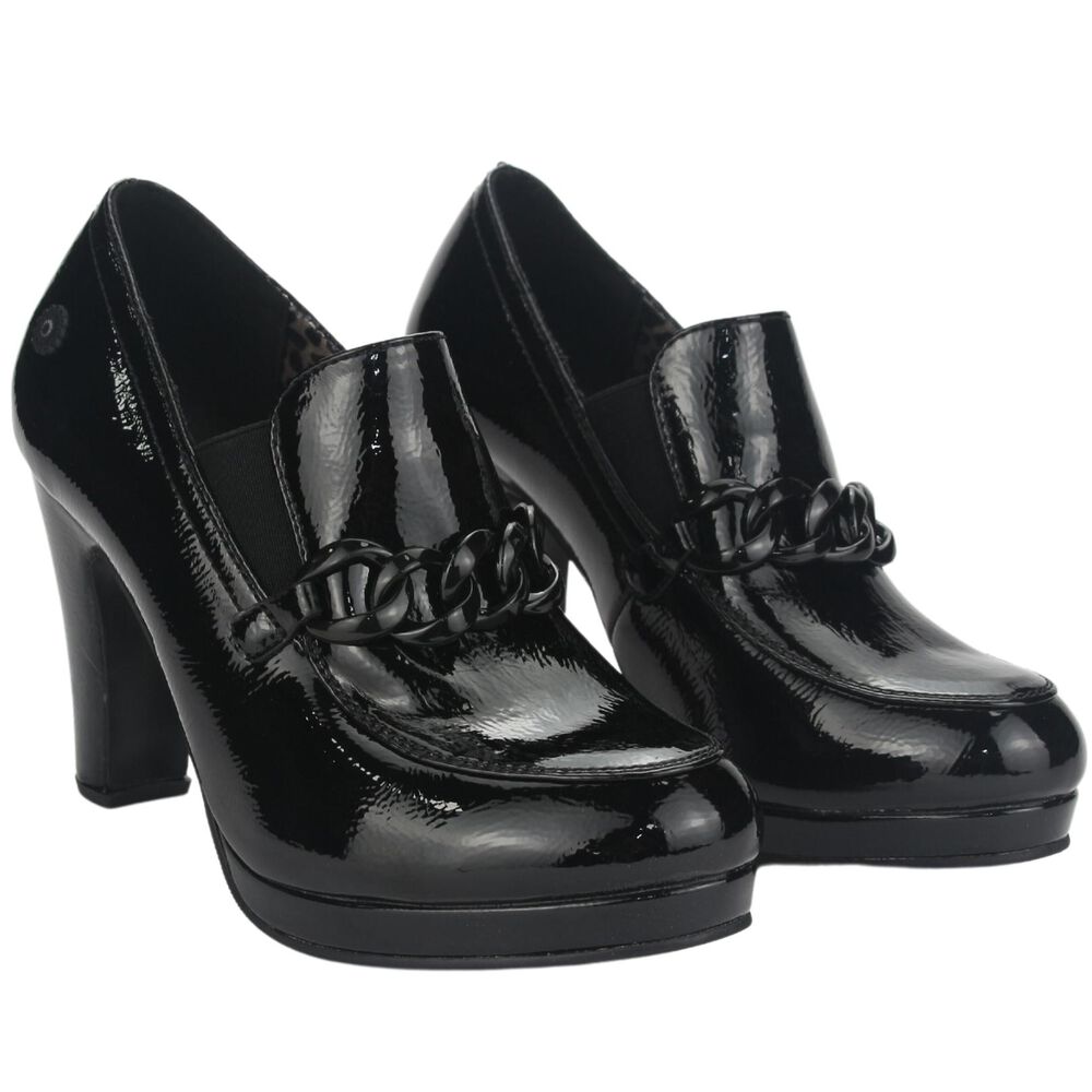 Zapato Chalada Mujer Plataform27 Negro Casual image number 4.0