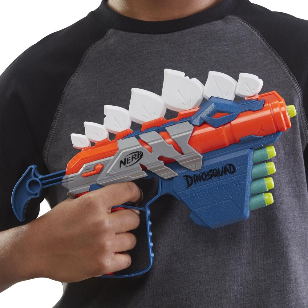 Lanzador De Dardos Nerf Dinosquad Stego-smash image number 6.0