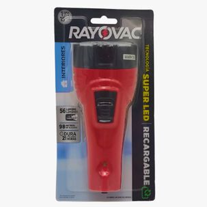 Linterna Superled Recargable Roja