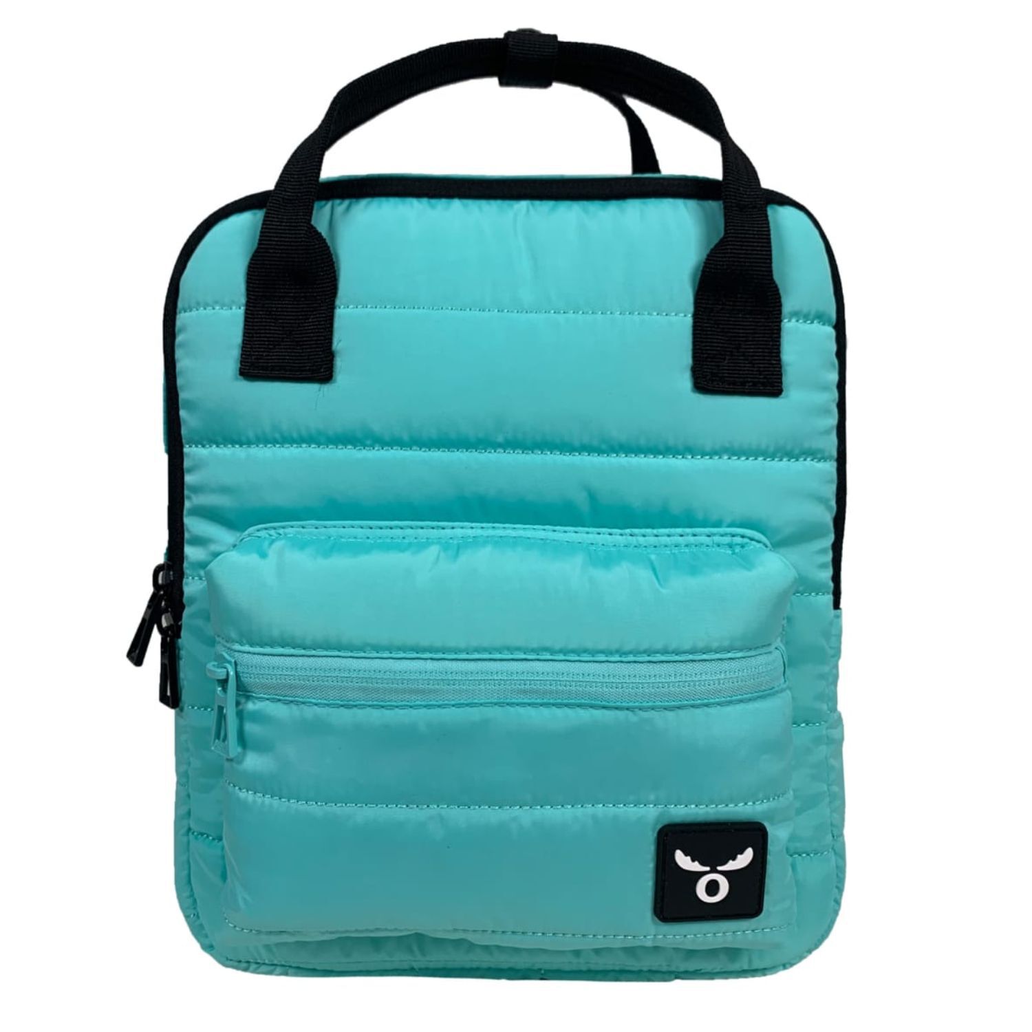 Mochila Escolar Impermeable Azul Bolsillo Frontal Compacta image number 0.0