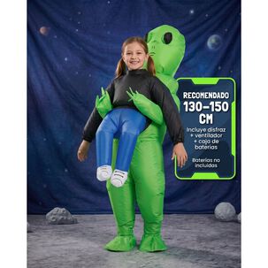 Disfraz Inflable Marciano Para Ni&ntilde;os
