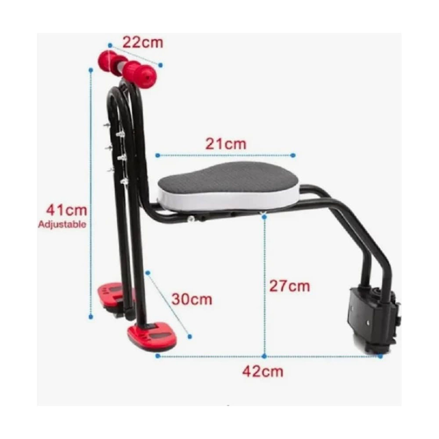Silla Soporte Asiento Delantero Ni&ntilde;os Bicicleta image number 3.0