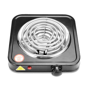 Cocina Cocinilla 1 Plato El&eacute;ctrica Potente 1000 W Negra