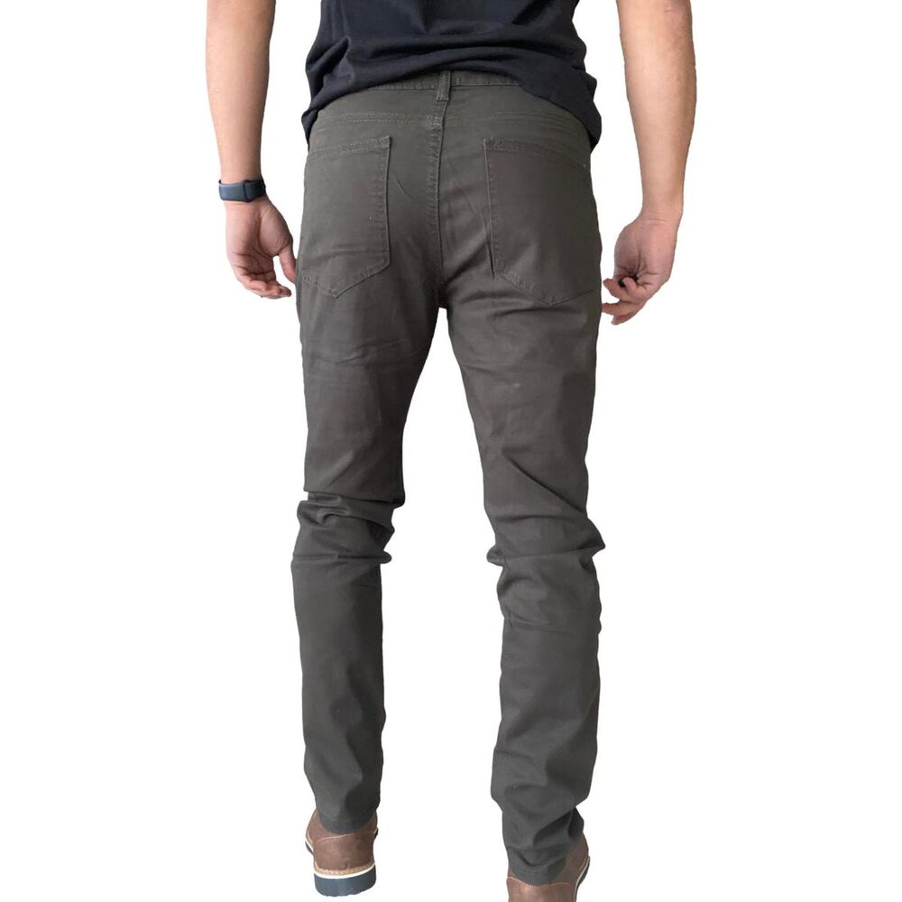 Pantal&oacute;n Tela Elasticado Slim Fit Colores image number 26.0