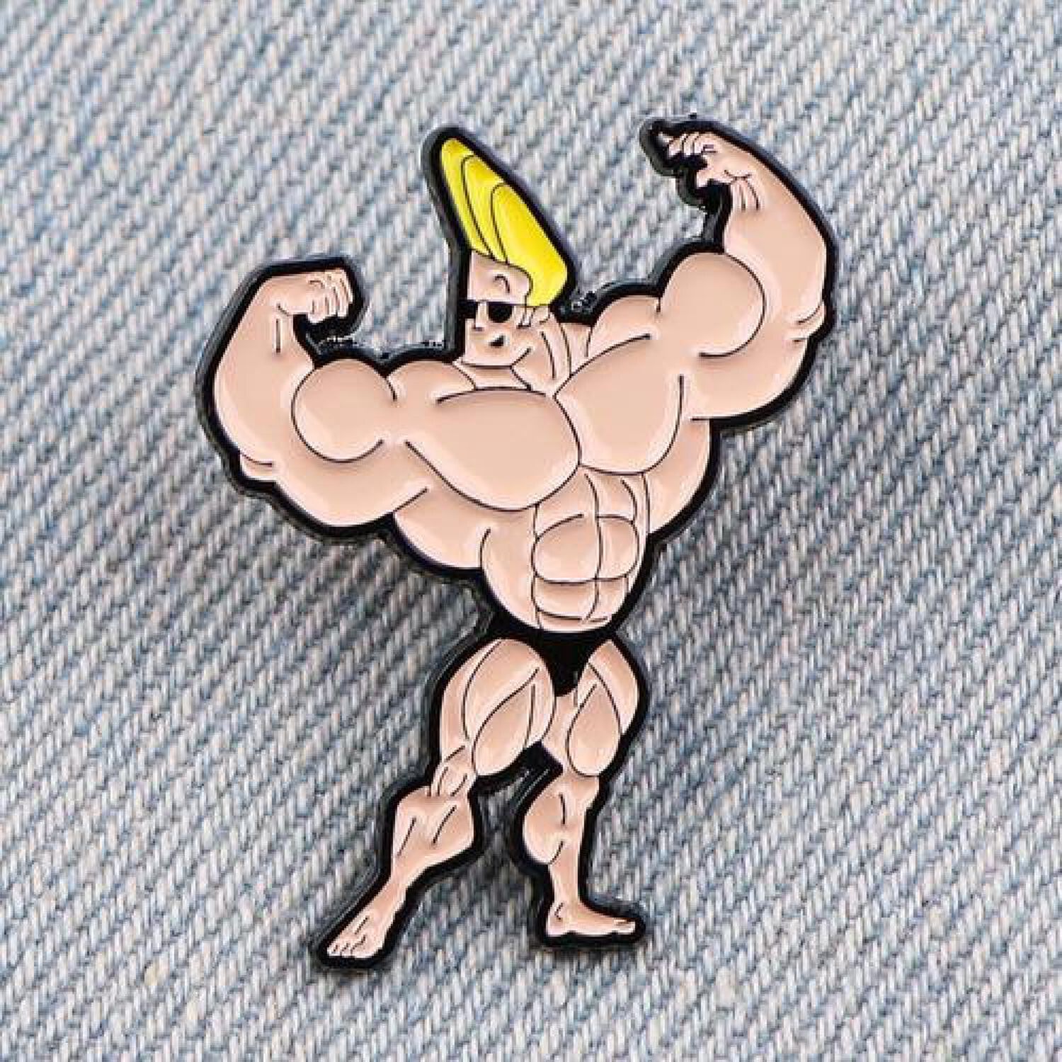 Pin Broche Entretenido Divertido Johnny Bravo image number 2.0