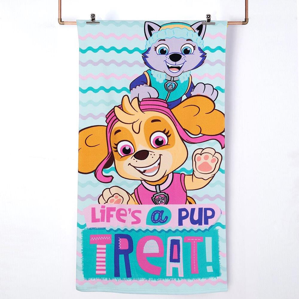 Toalla Playa C/bolso 70x140+33x42 Paw Patrol Treat image number 0.0