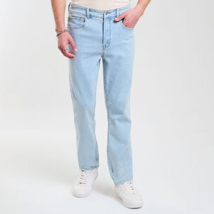 Jeans Tiro Medio Slim Hombre Skuad