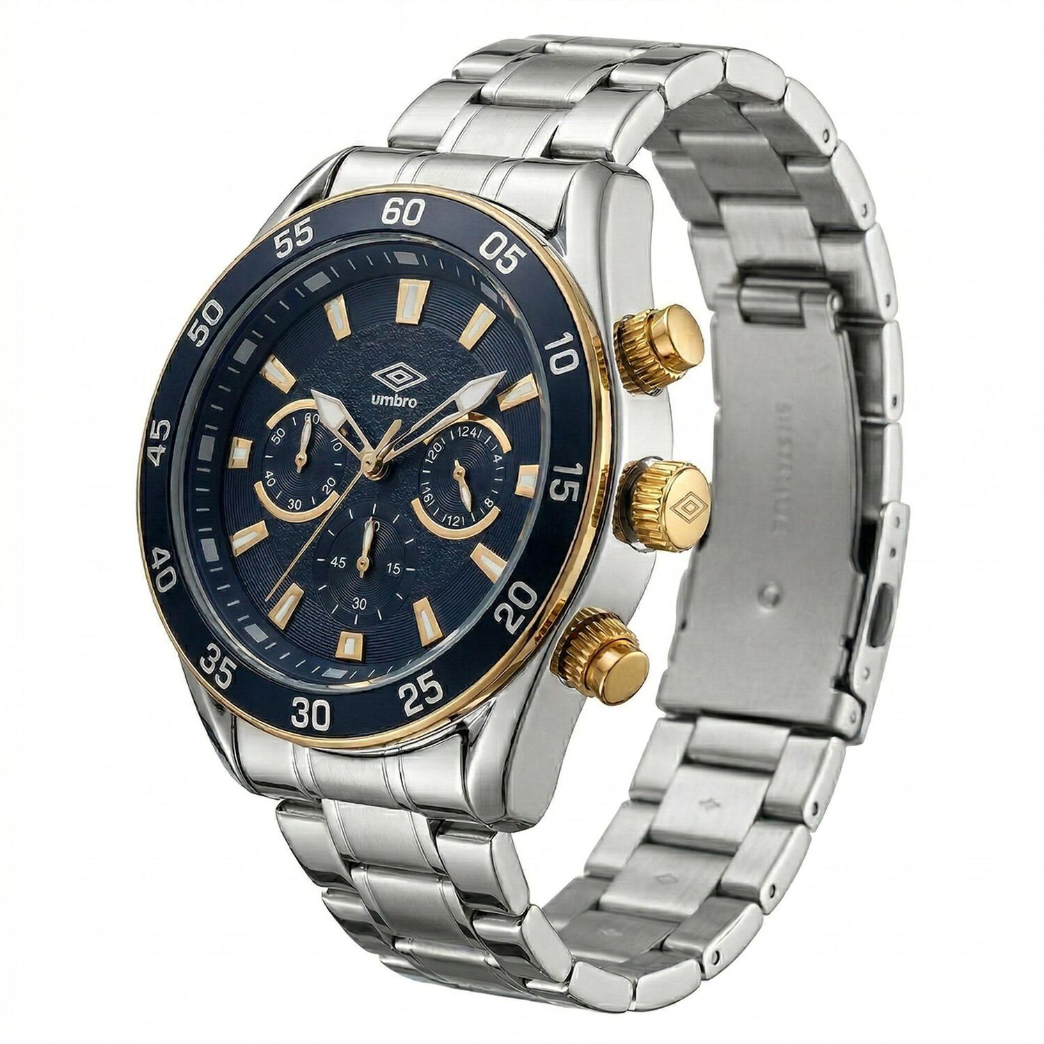 Reloj An&aacute;logo Hombre Umbro Plus Plateado Umbp-1500-181 image number 2.0