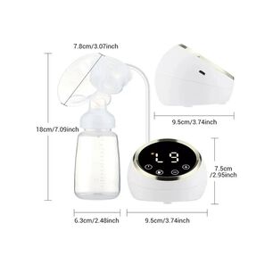 Extractor De Leche Moderno Digital Doble Succi&oacute;n Libre Bpa