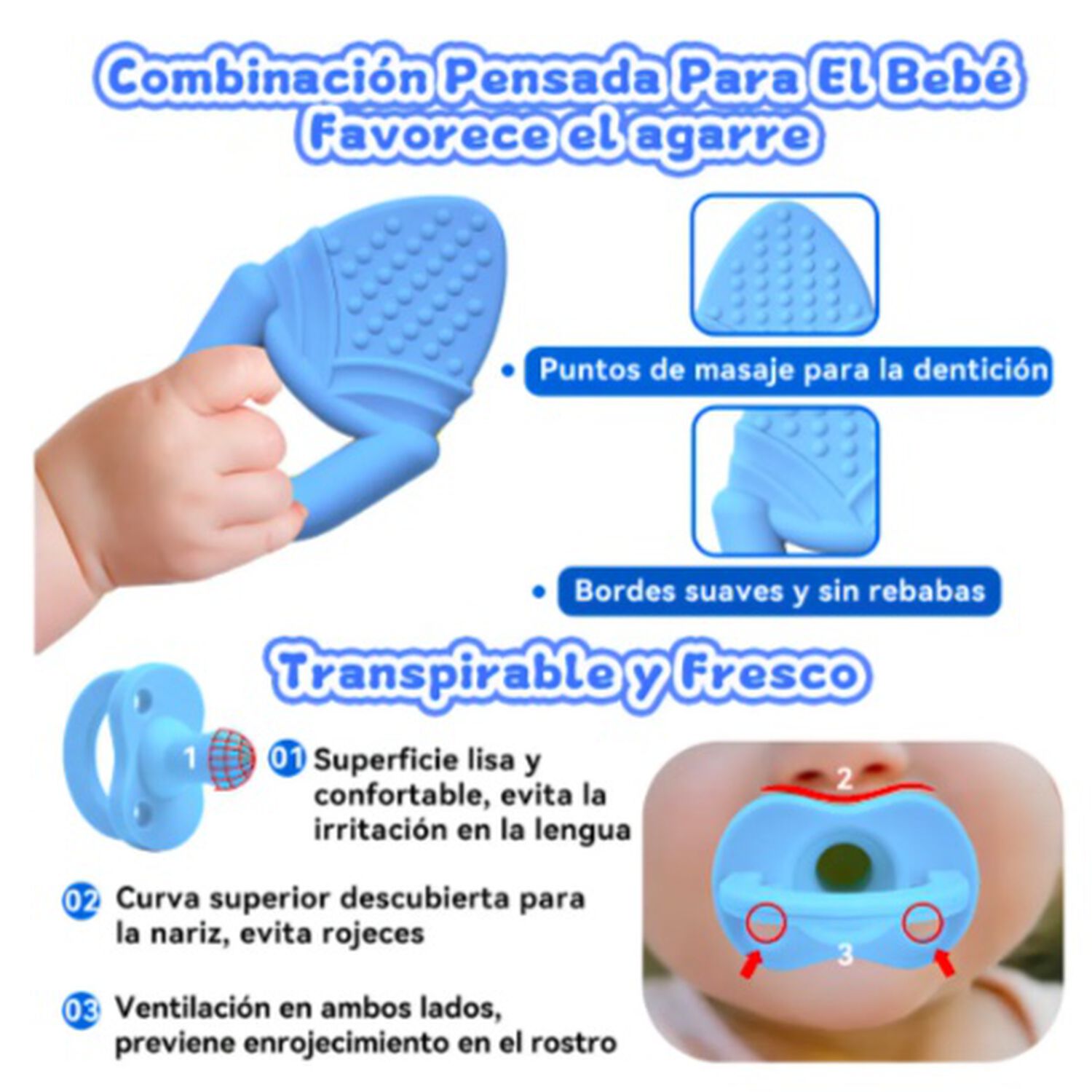 Set De Silicona Alimentacion Bebe image number 2.0