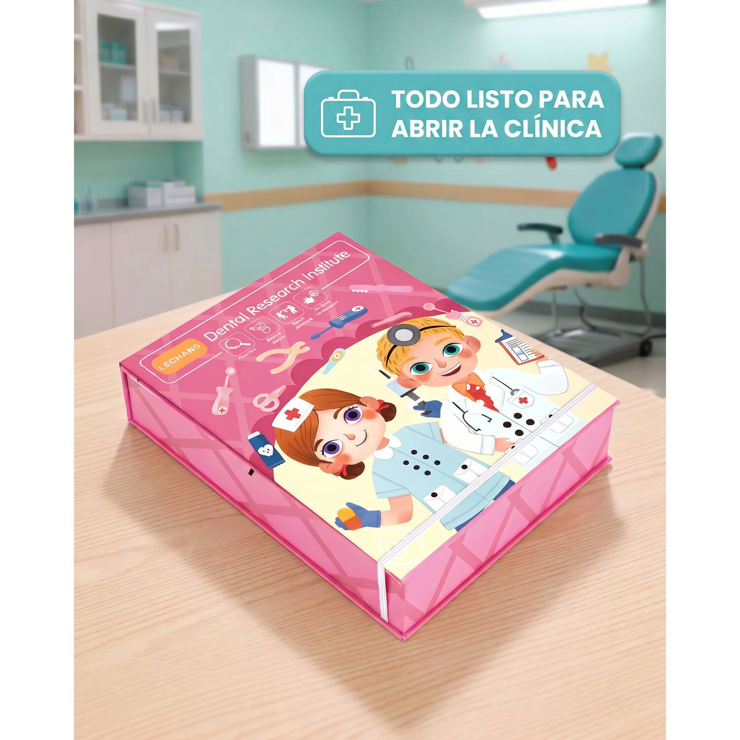 Set Juego De Roles Doctor- Dentista Juego Madera Ni&ntilde;os image number 26.0