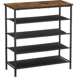 Organizador De Zapatos Vasagle 5 Niveles Con Repisas De Tela Industrial