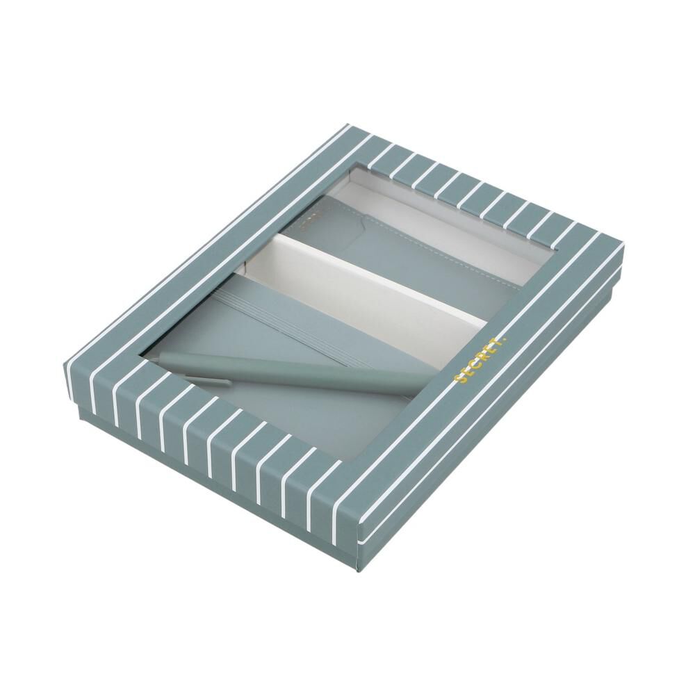 Set Libreta + Separador + Lápiz Secret Sintra Sc6 Verde Agua image number 0.0