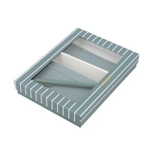 Set Libreta + Separador + Lápiz Secret Sintra Sc6 Verde Agua