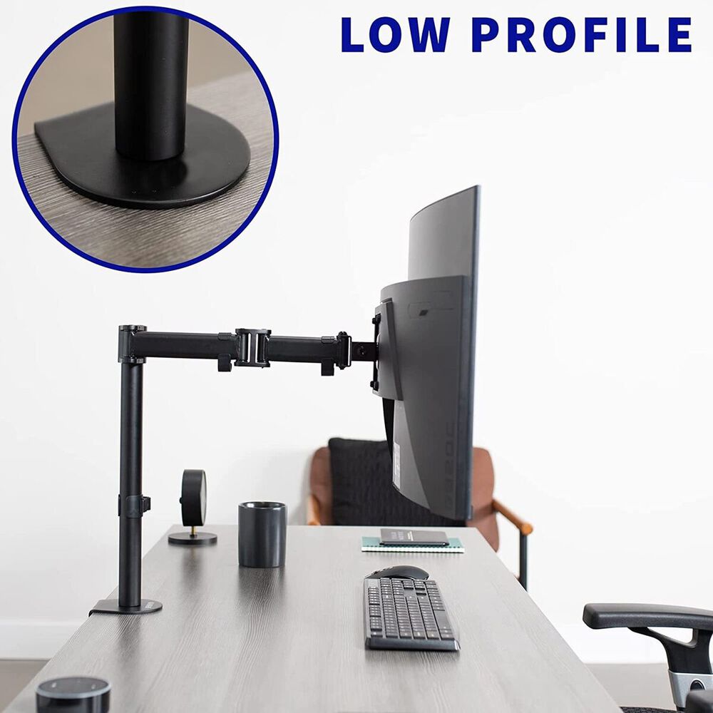 Soporte Un Brazo Monitor 13 A 27 Base Ajustable Articulado image number 1.0
