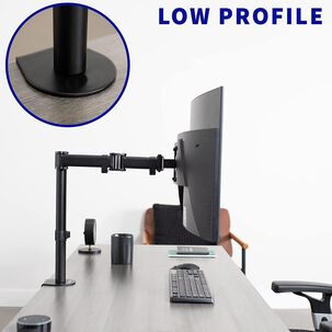 Soporte Un Brazo Monitor 13 A 27 Base Ajustable Articulado