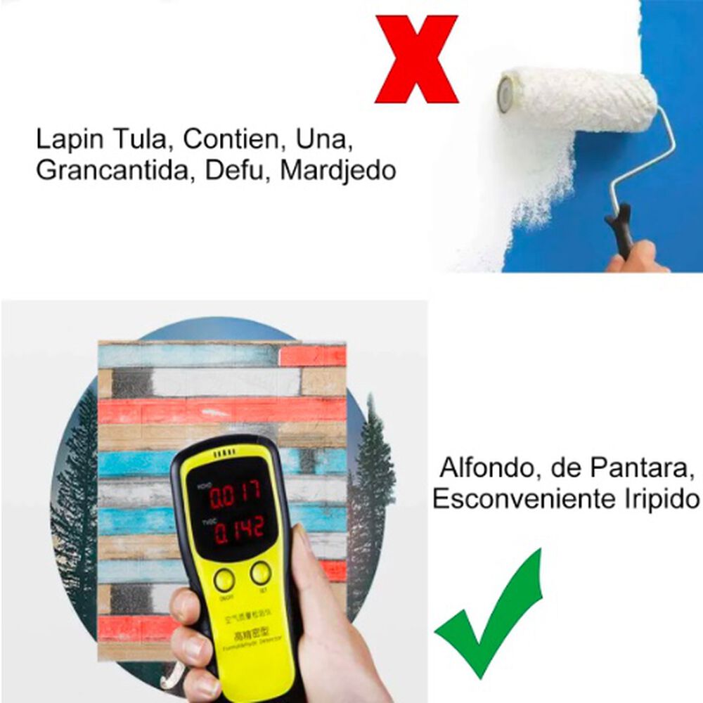 Pack 10 Lamina Papel Mural Autoadhesivo 3d Ladrillo Multicolor image number 2.0