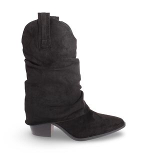 Bota Country Negro V&iacute;a Franca Art. 5xzn10392bblack