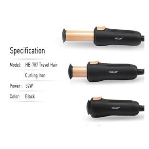 Ondulador Rizador De Pelo Telescopio Portatil Hb-787 Sokany