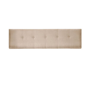 Respaldo Best Tela Velvet Beige 2 Plazas