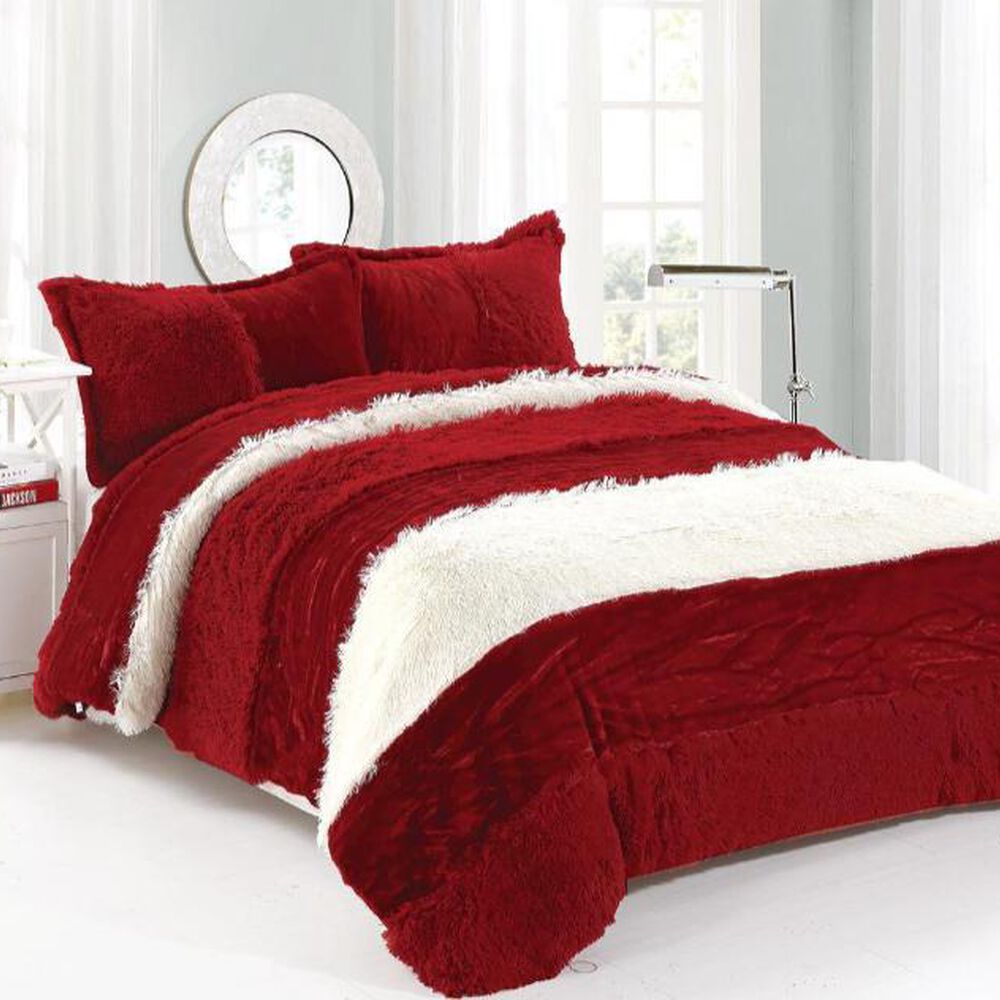 Cubrecamas Combinado Polar/chiporro 2 Plazas - Burdeo image number 0.0