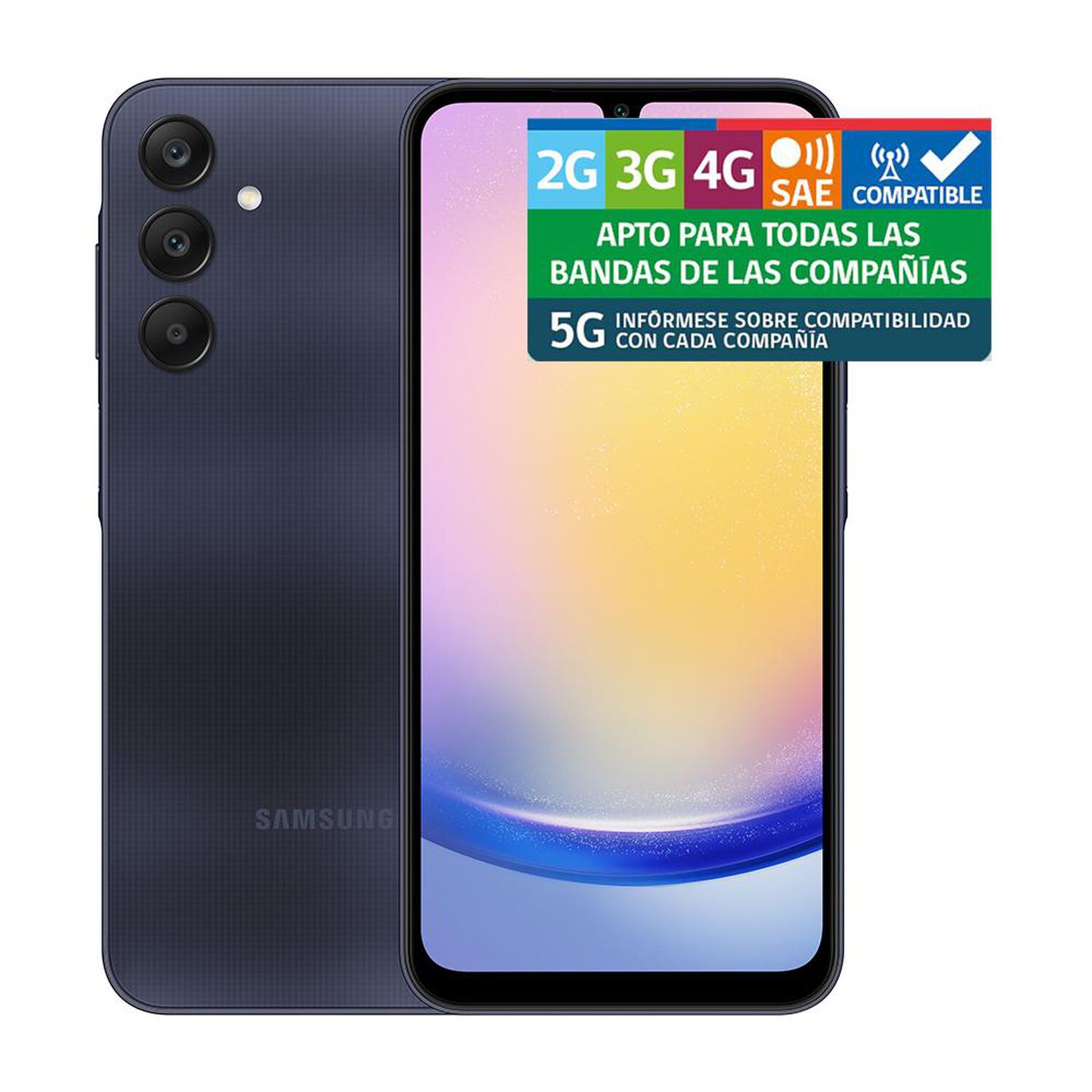 Smartphone Samsung Galaxy A25 / 5G / 128 GB / Black / Liberado image number 2.0