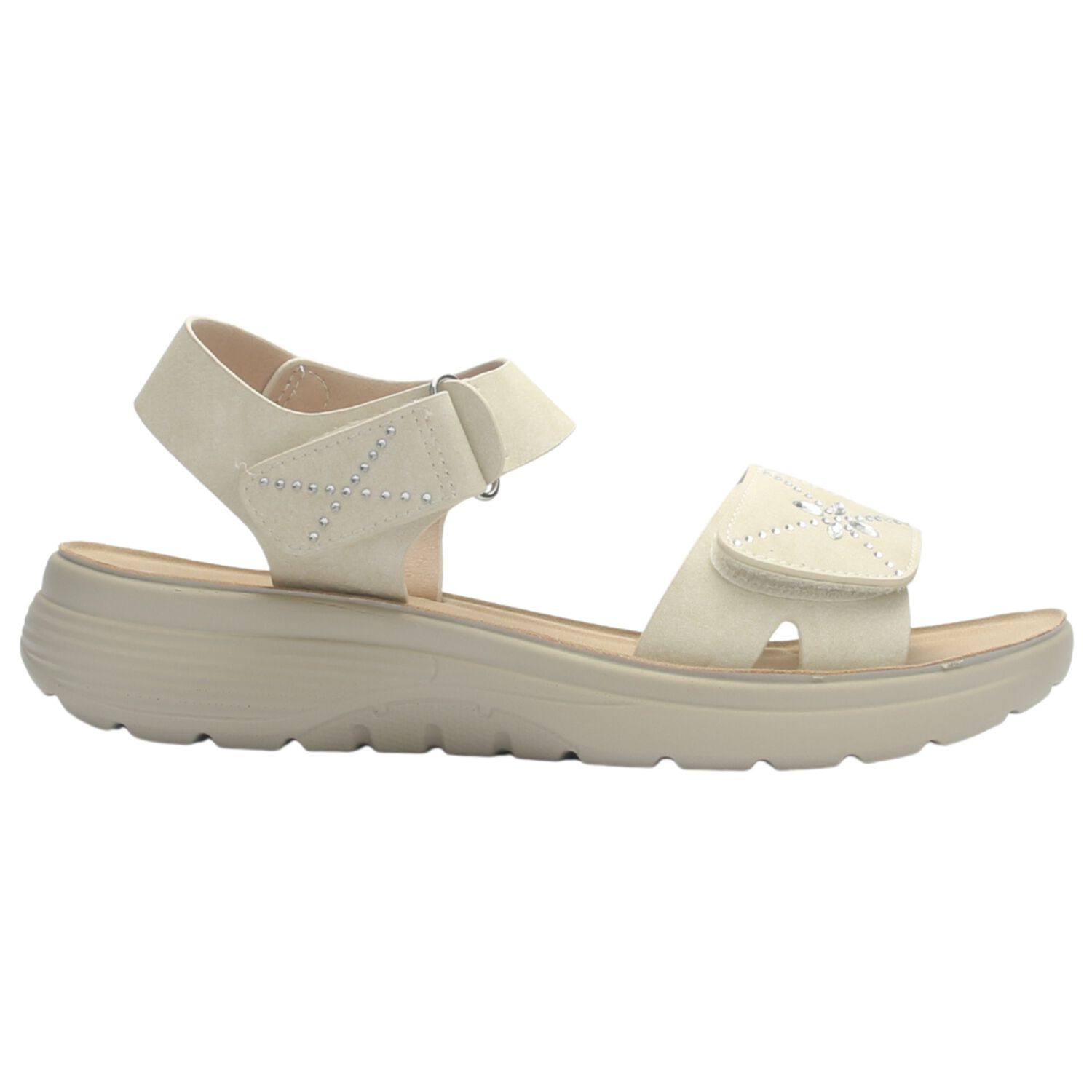 Sandalia Mujer Casual Beige Chalada Bless-1 image number 0.0