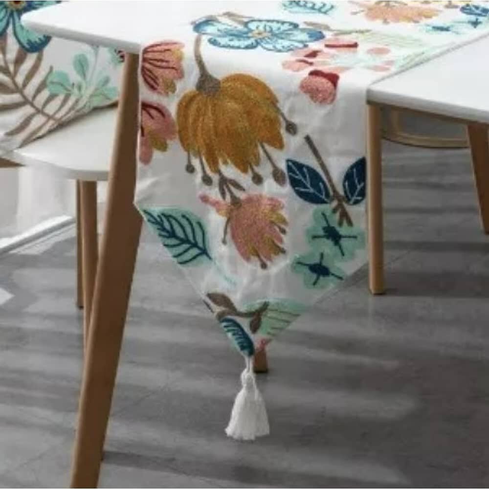 Camino De Mesa Dise&ntilde;o Bordado Camino De Mesa Decoraci&oacute;n image number 1.0