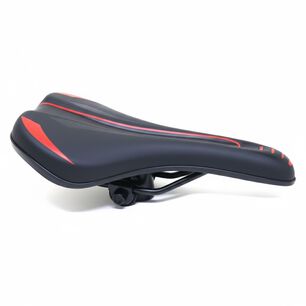 Asiento Radical Mountain Mtb N743 Negro Rojo