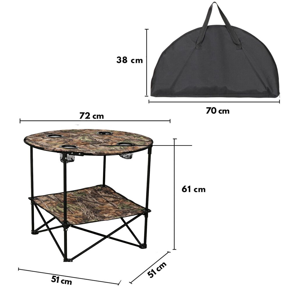 Mesa Camping Portatil Exterio Camping T&aacute;ctico image number 1.0