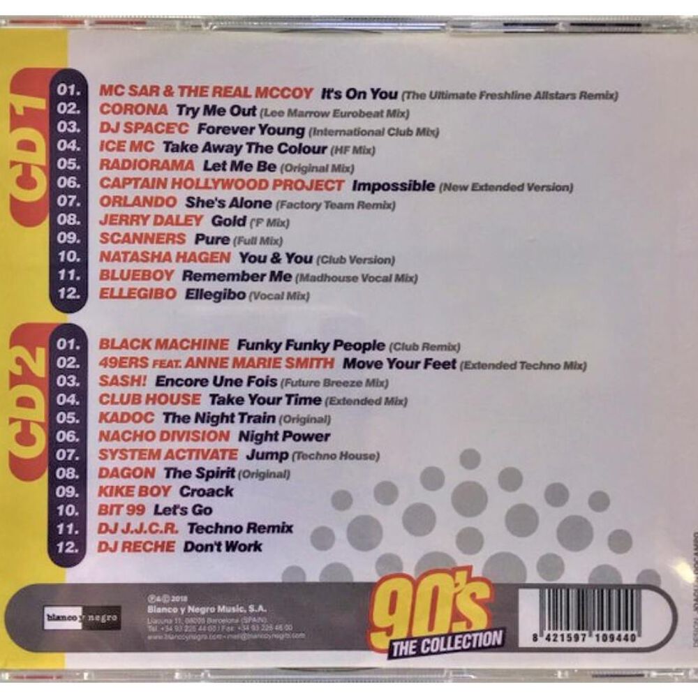 90's The Collection - Vol.1 (2cd) | Cd image number 1.0