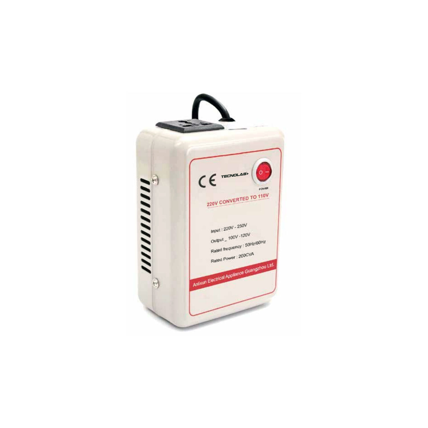 Convertidor De Voltaje 220v - 250v De 1000w - Ps image number 0.0