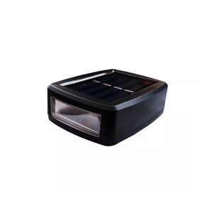 Foco Aplique Pared Solar Led Exterior Luz C&aacute;lida