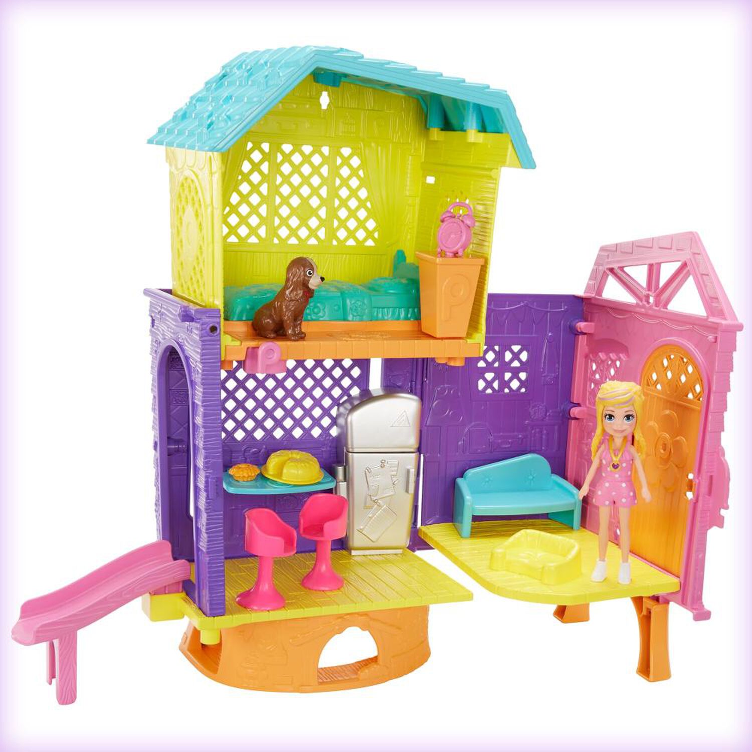 Accesorios Mu&ntilde;eca Polly Pocket Casa Club De Polly image number 1.0