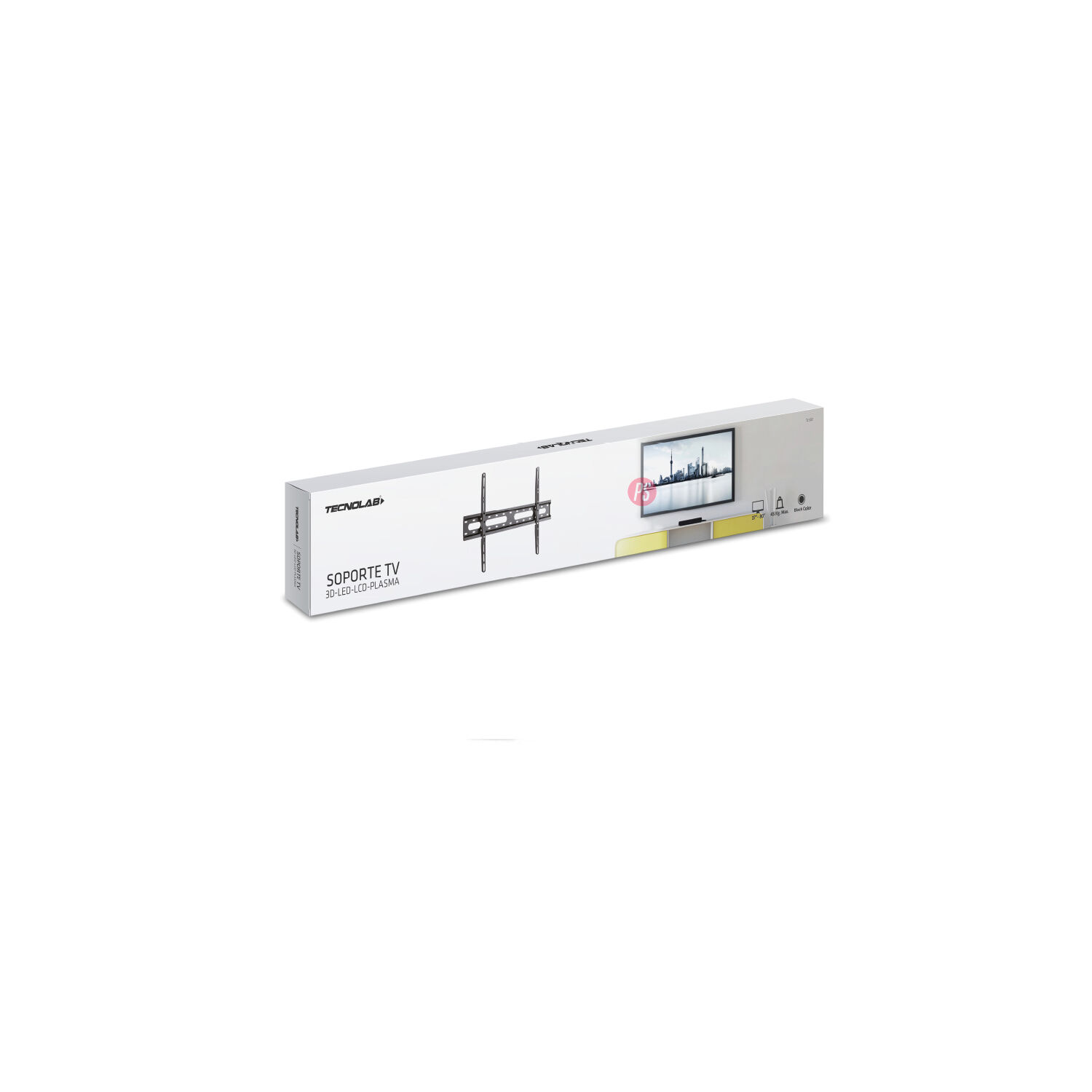 Soporte Tv De 37 A 80 Pulgadas Fijo Pared - Ps image number 1.0