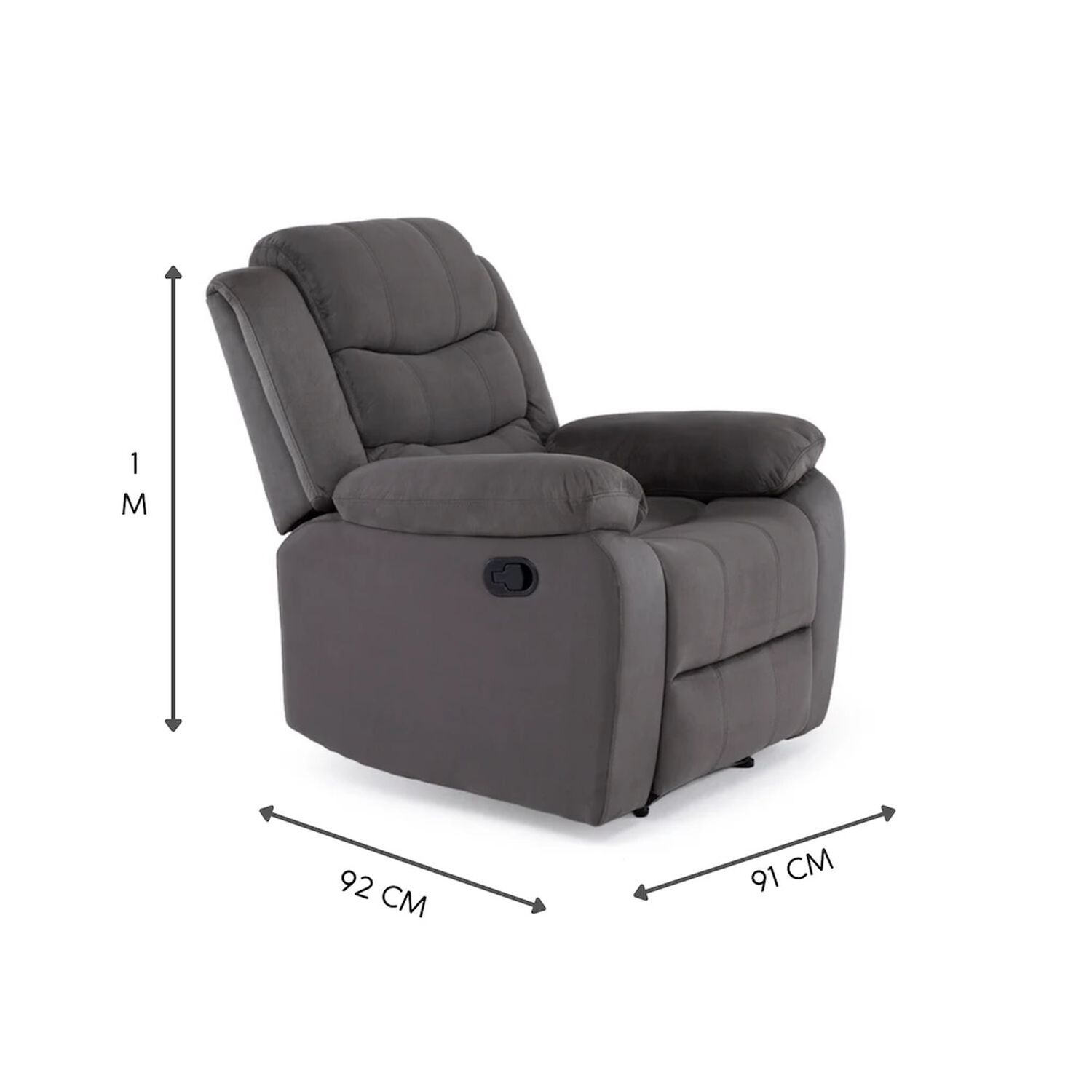 Living 3 Cuerpos Reclinable Norman + 2 Berger Norman image number 8.0