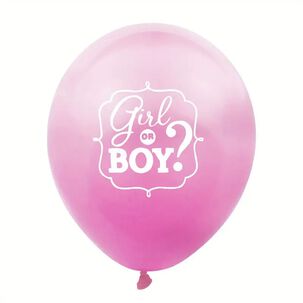 Set De Globos Revelación De Genero Baby Shower