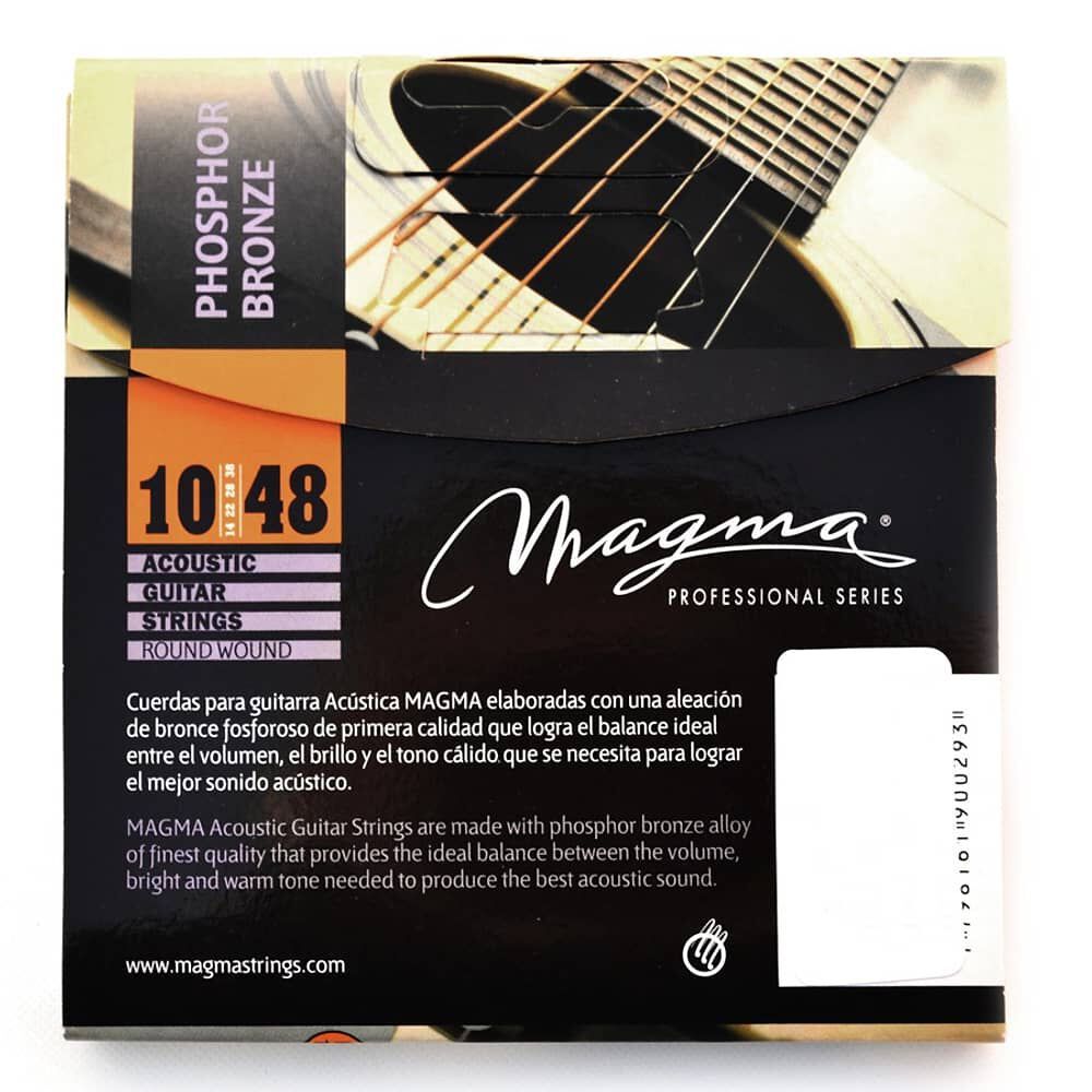 Set Cuerdas Guitarra Acustica Ga120pb Magma image number 1.0