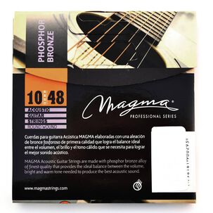 Set Cuerdas Guitarra Acustica Ga120pb Magma