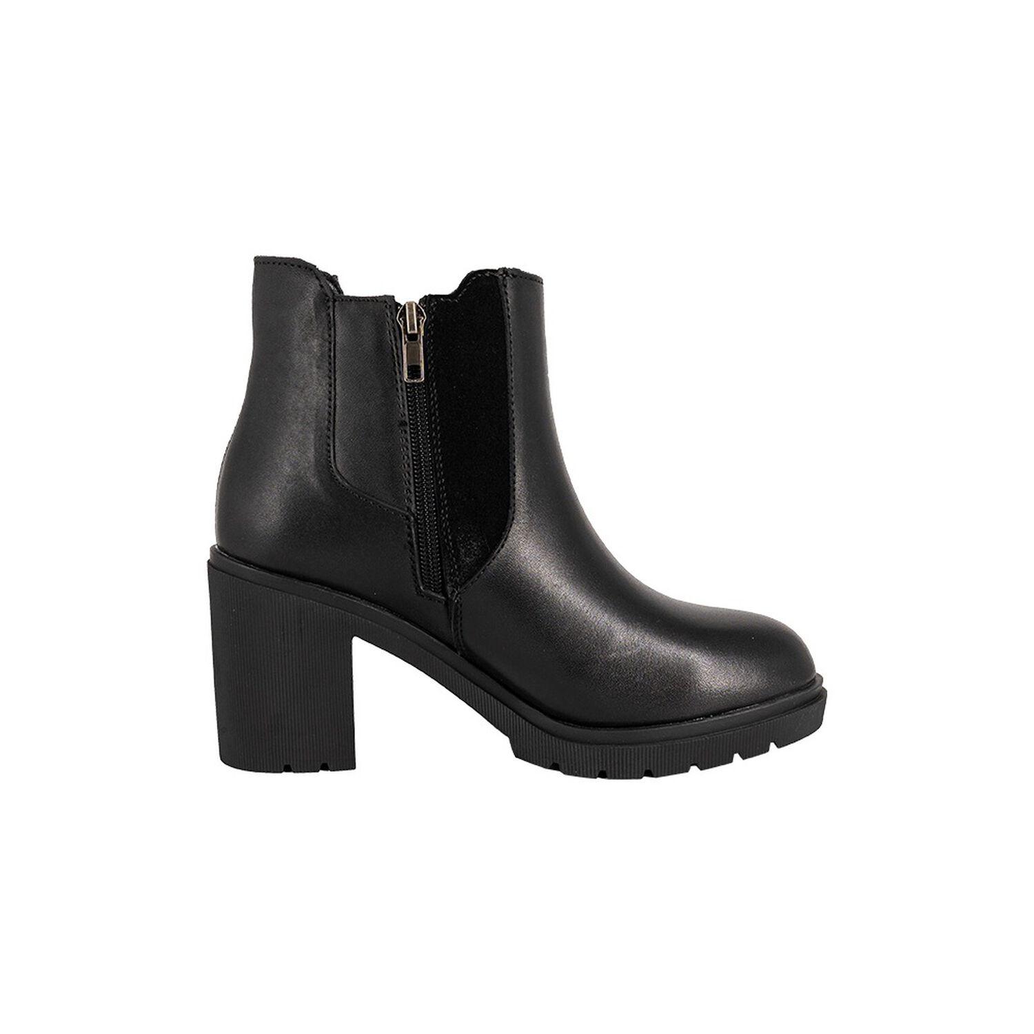 Botin De Cuero Zanra Negro Alquimia image number 3.0