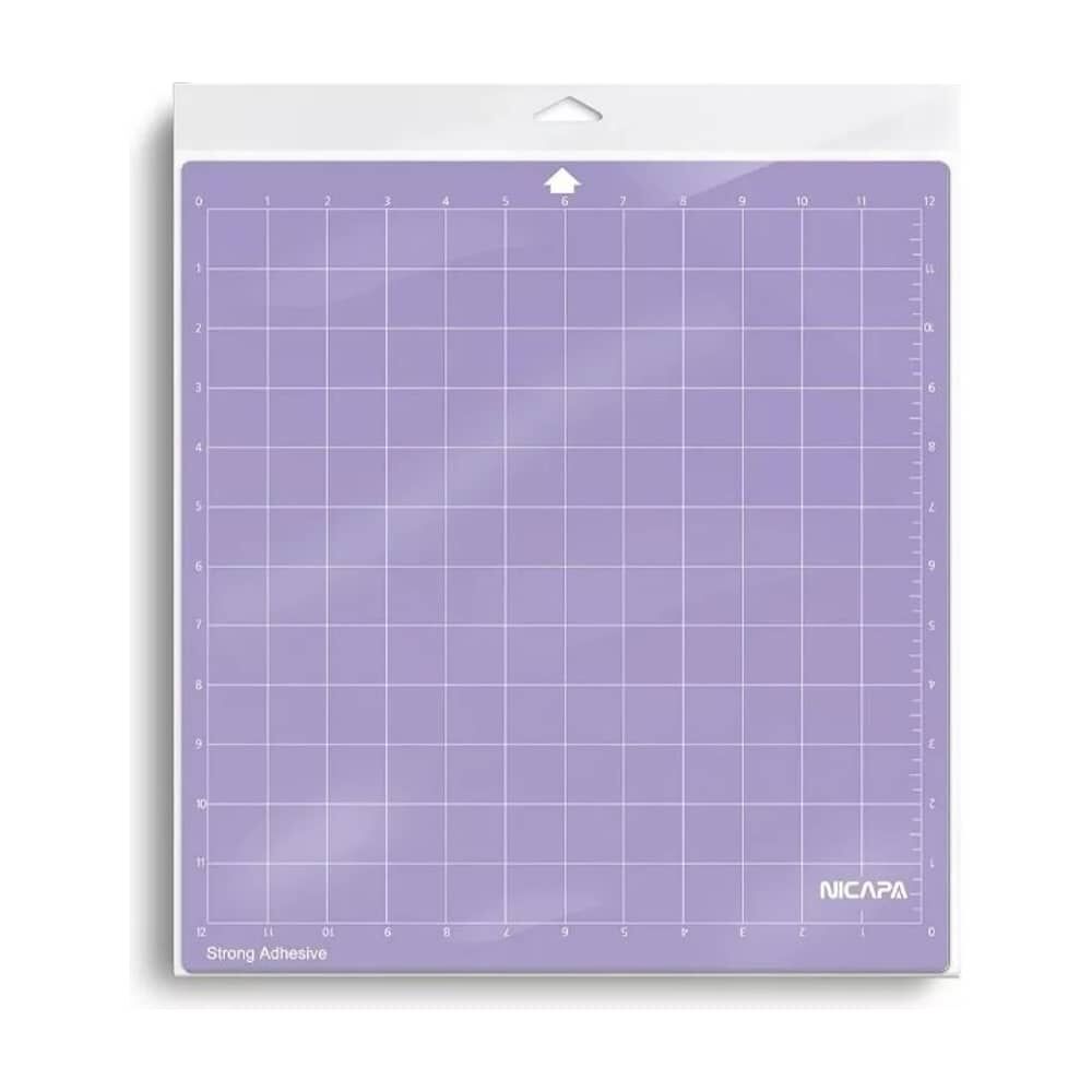 Tapete Nicapa Cameo 4/3/2/1 Silhouette 30x30 Cm Adher Fuerte. Morado image number 0.0