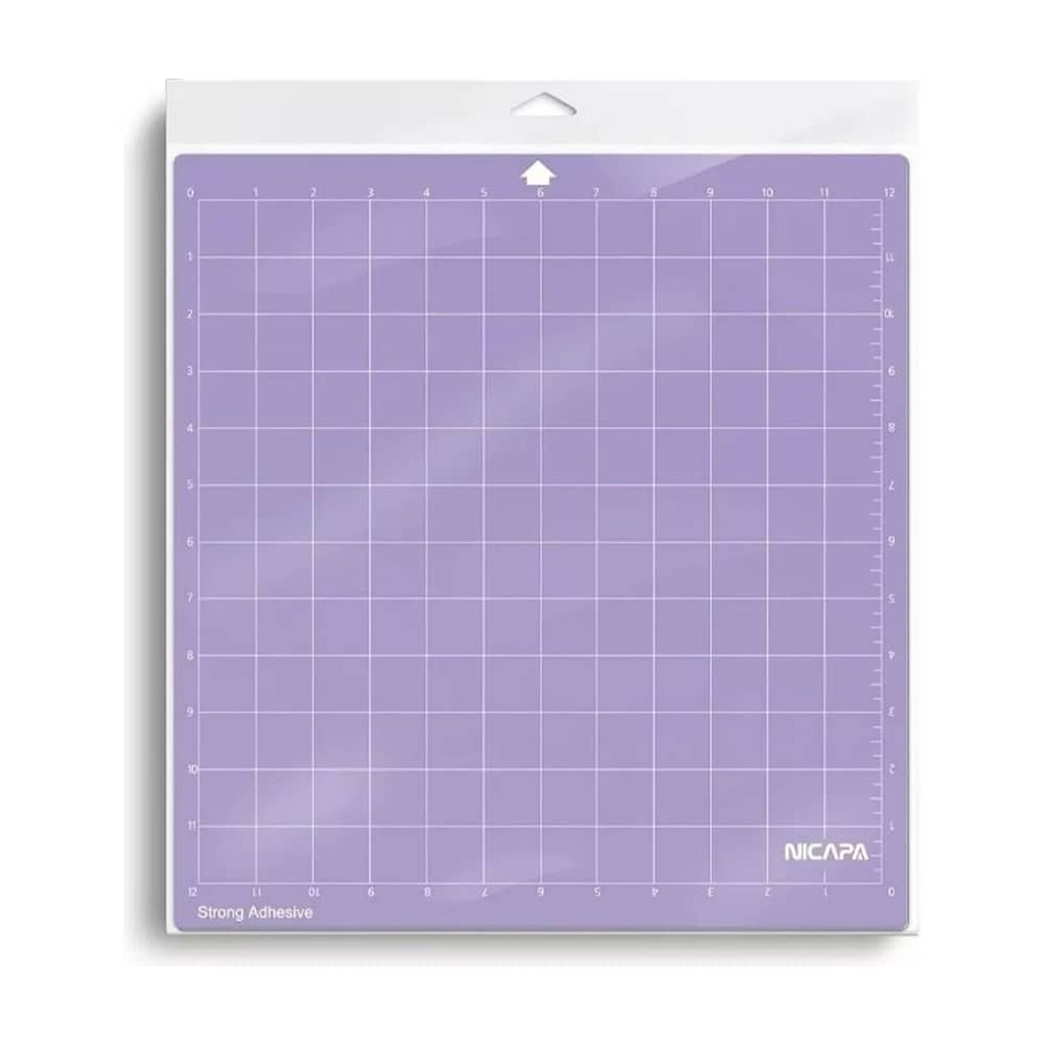 Tapete Nicapa Cameo 4/3/2/1 Silhouette 30x30 Cm Adher Fuerte. Morado image number 0.0