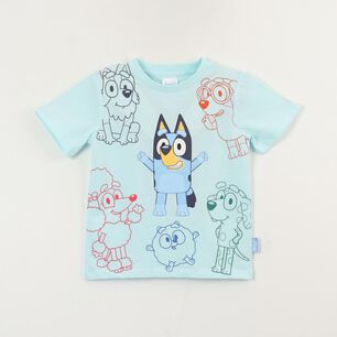 Polera Mc Toddlero Lineal Bluey
