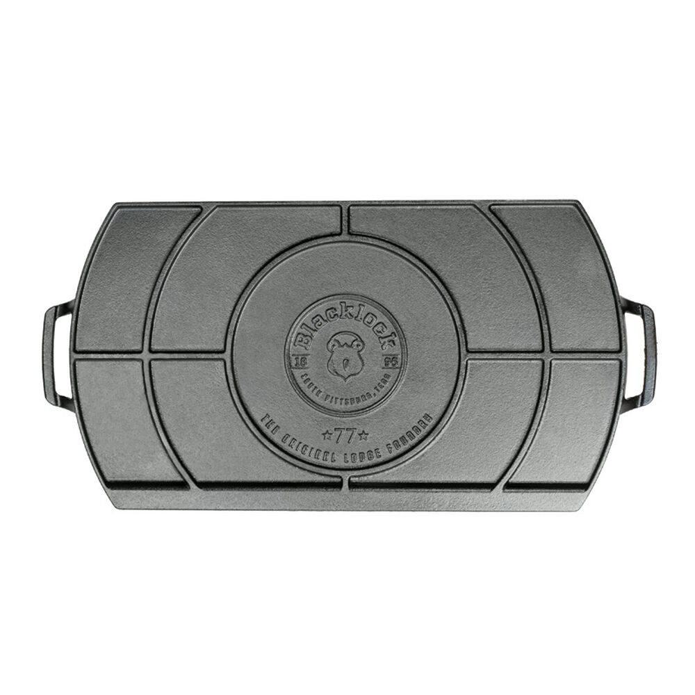 Plancha Doble Quemador Blacklock image number 2.0