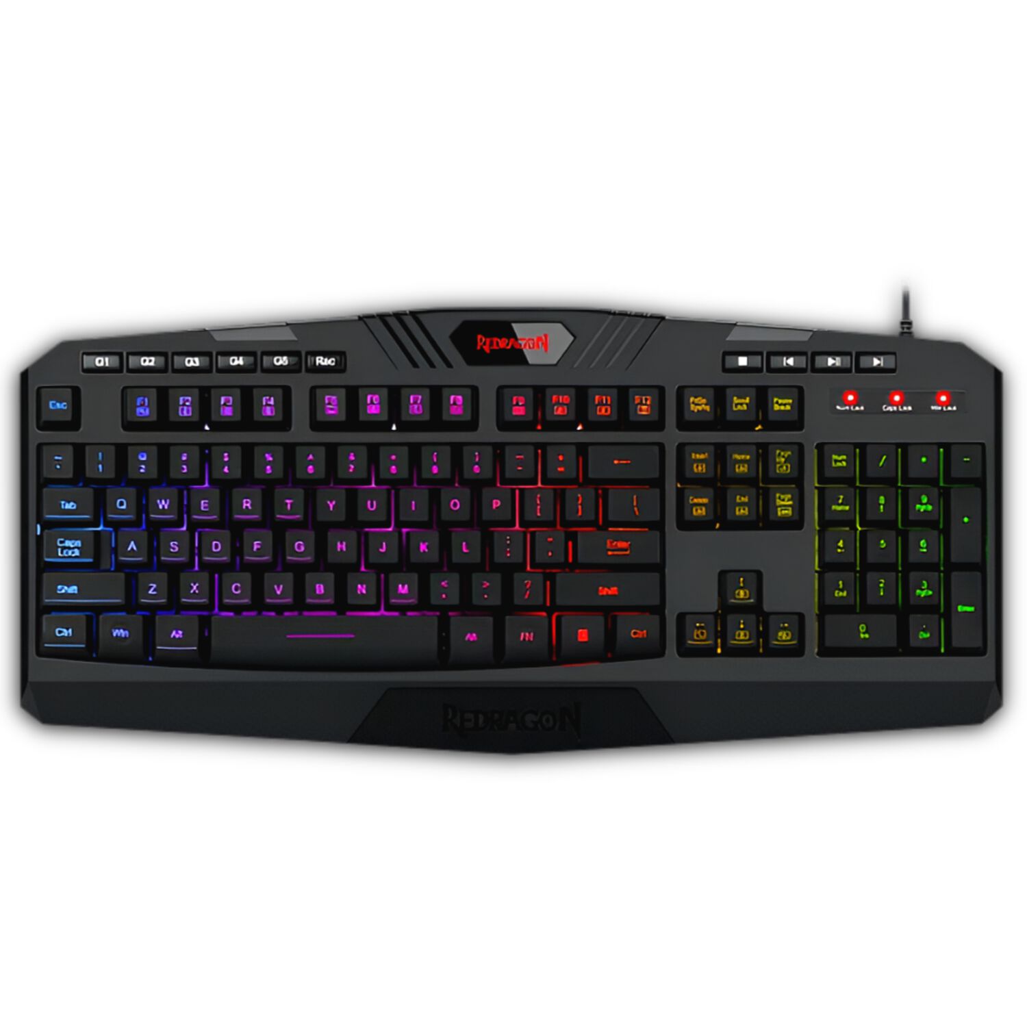 Teclado Gamer Redragon Harpe Pro Anti-ghosting Full Rgb image number 4.0