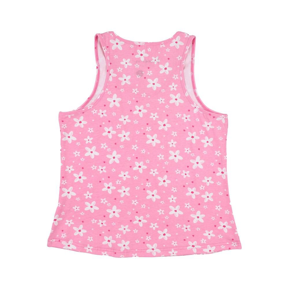 Polera Estampada Sin Mangas Cuello Redondo Mujer Freedom image number 1.0